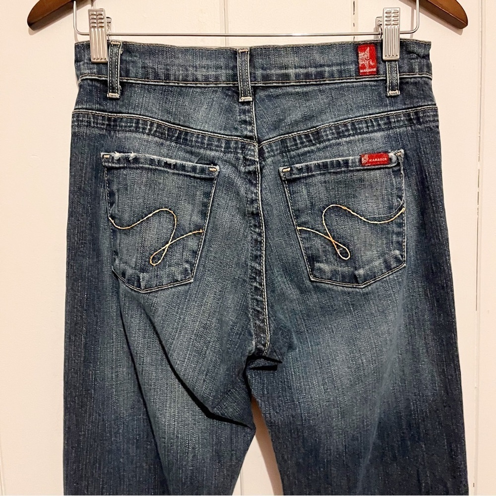 90's Manager Flared Jeans. Size 28. - Picture 6 of 10